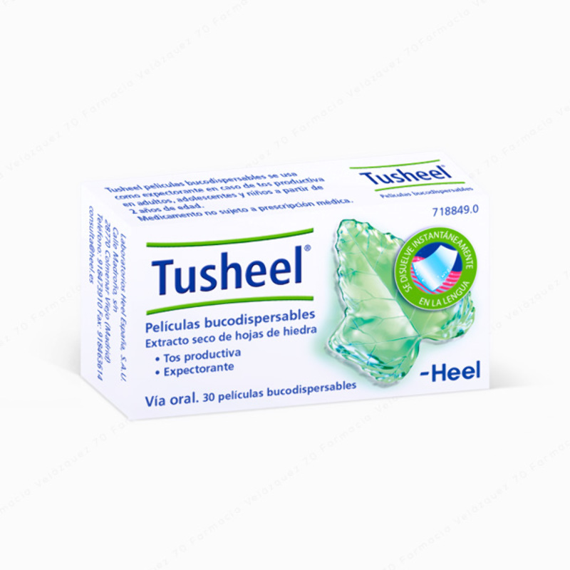 Heel Tusheel® - 30 películas bucodispensables