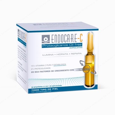 ENDOCARE®-C Proteoglicanos Oil Free Ampollas - 30 ampollas