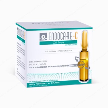 ENDOCARE®-C Oil Free Ampollas - 30 ampollas