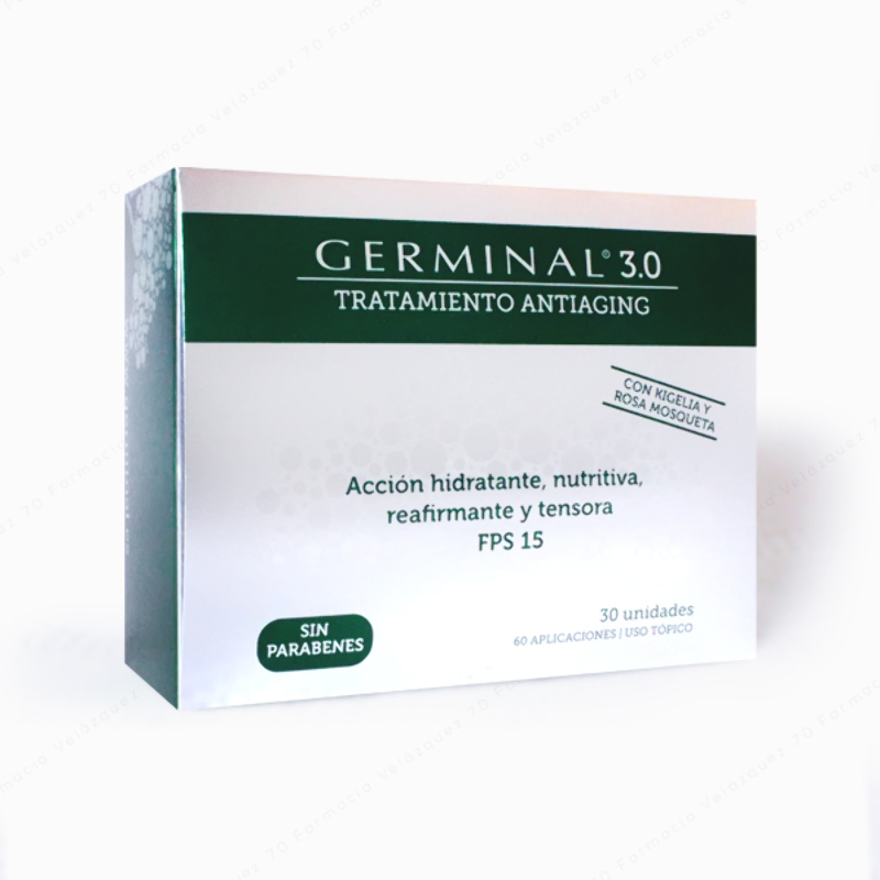 GERMINAL 3.0 Tratamiento Antiaging - 30 ampollas