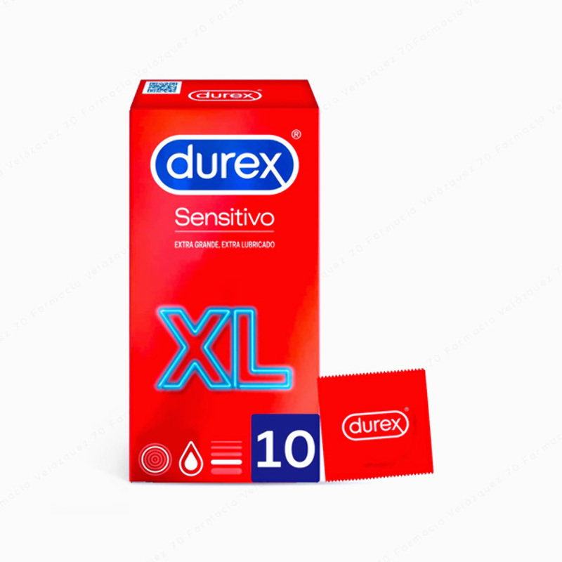 DUREX Sensitivo XL - 10 preservativos