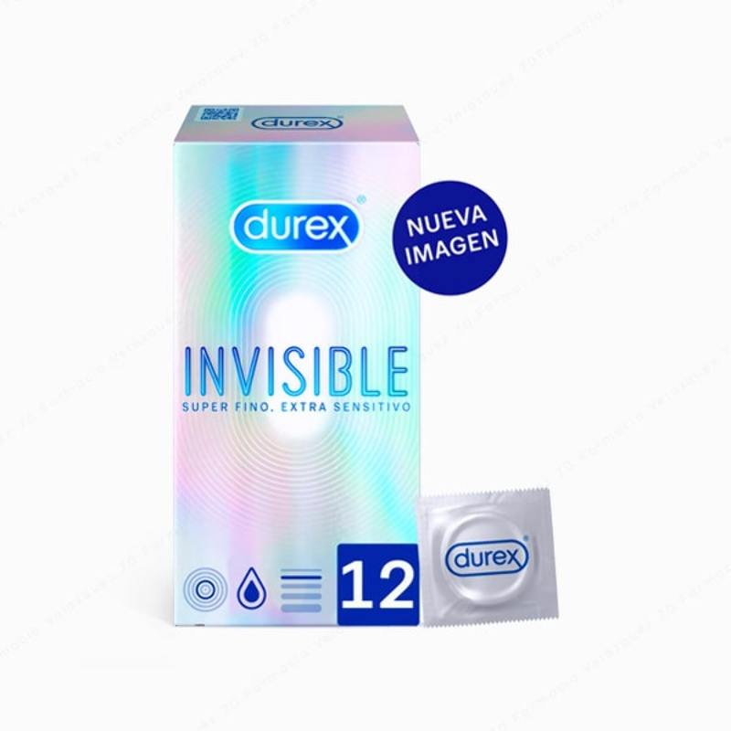 DUREX Invisible Super Fino Extra Sensitivo - 12 preservativos