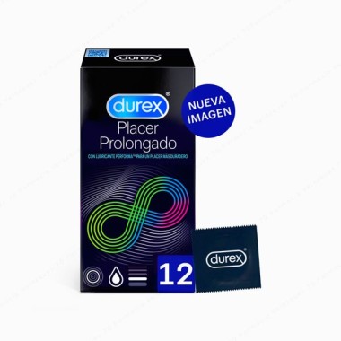 DUREX Placer Prolongado - 12 preservativos