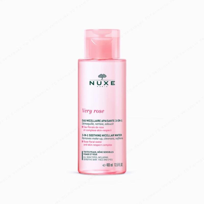 NUXE Very Rose Agua Micelar Calmante 3-en-1 - 400 ml