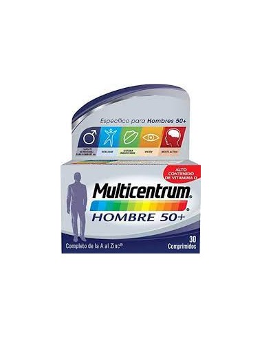 Multicentrum® Hombre 50+ - 30 comprimidos