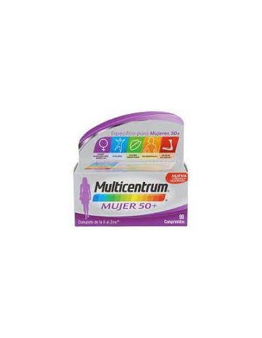 Multicentrum® Mujer 50+ - 90 comprimidos