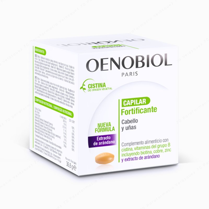 Oenobiol® Capilar Fortificante "Cabello y Uñas" - TRIPLO 3 x 60 cápsulas